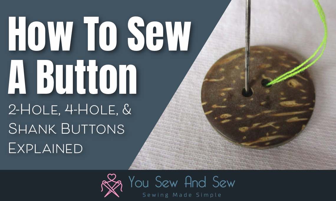 34+ How To Sew A Button With 2 Holes - DorrienLexa