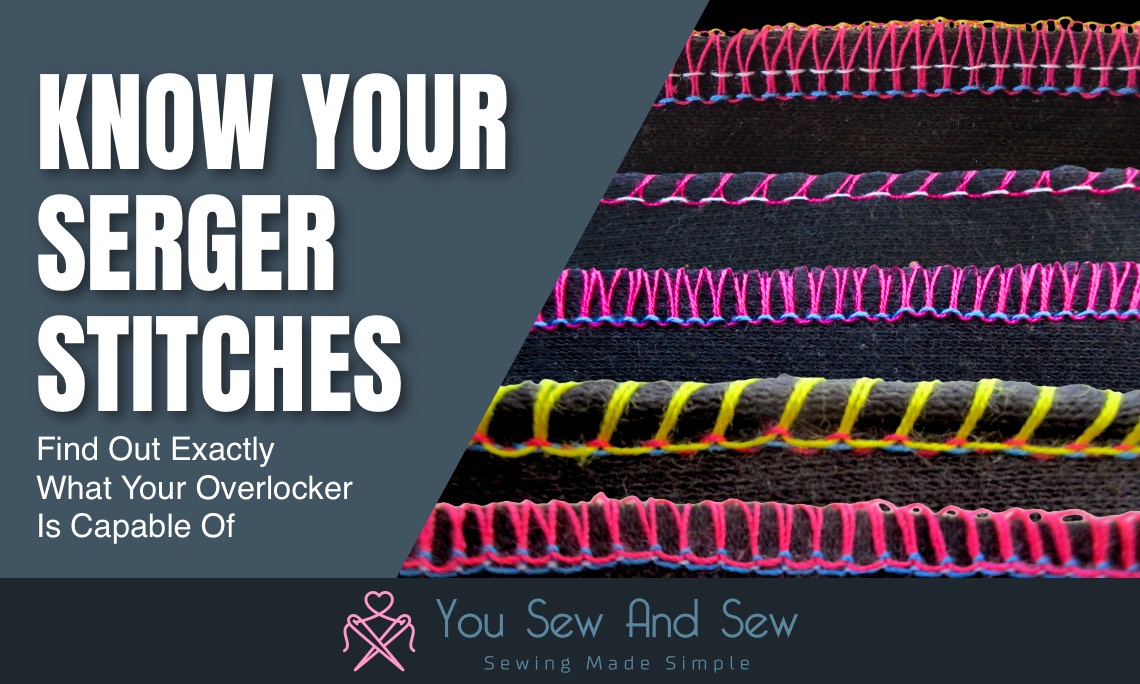 Serger Stitch on Sewing Machine - Ifty Guide